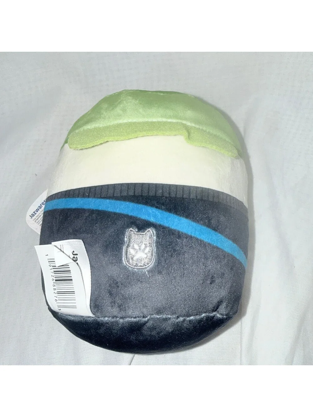 Squishmallows ChewMees Ezra French Bulldog 6” Crinkle Squeaky Dog Toy NW